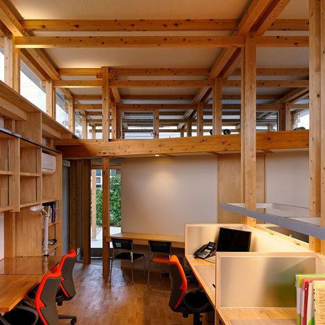 Monostruct Office by Masato Sekiya