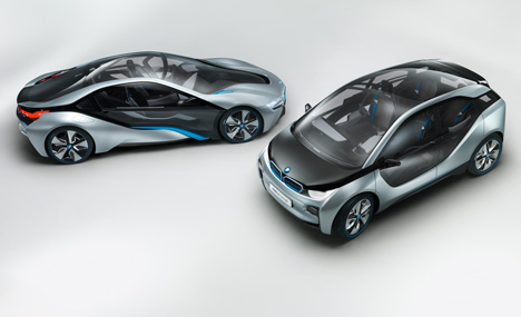 i3 Concept and i8 Concept by BMW 