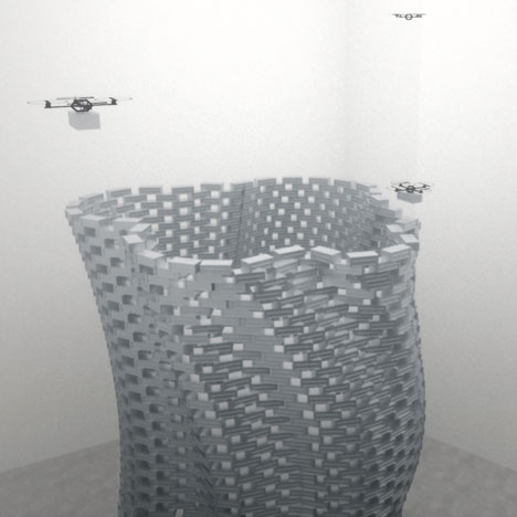Flight Assembled Architecture by Gramazio & Kohler and Raffaello d'Andrea