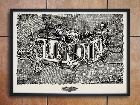 Dubious London Town by Vic Lee at The Temporium