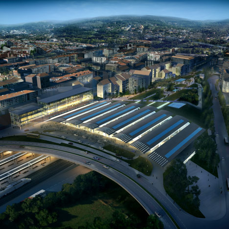 Ourense AVE Station by Foster and Partners