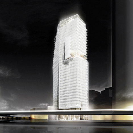 Mitikah Office Tower by Richard Meier & Partners