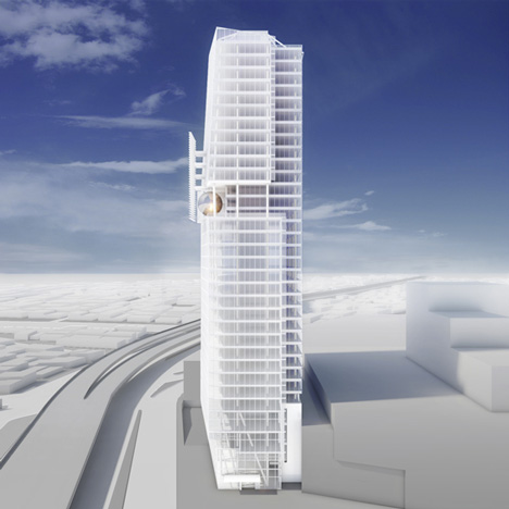 Mitikah Office Tower by Richard Meier and Partners