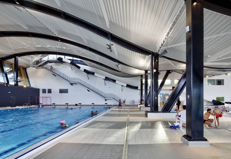 The Mantes-la-Jolie Water Sports Centre by Agence Search