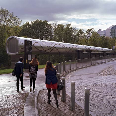 University of Birmingham Steam Bridge by MJP Architects