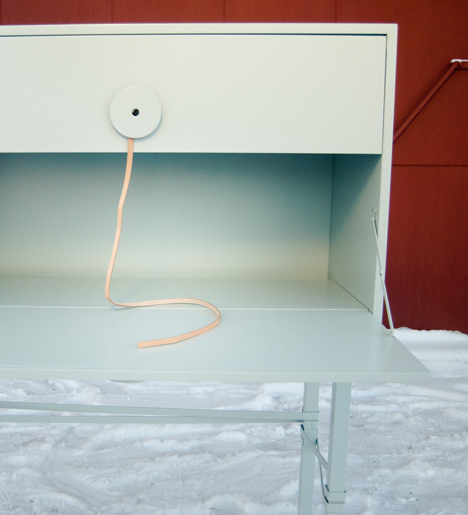 Reel Cabinet And Tie Desk By Carlsten Thostrup Dezeen