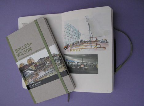 Inspiration and process books by Moleskin