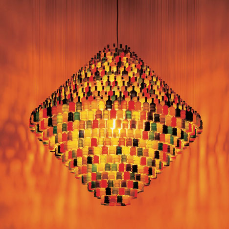 chandeliers by Stuart Haygarth