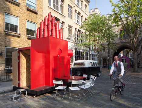 Tiny Travelling Theatre by Aberrant Architecture