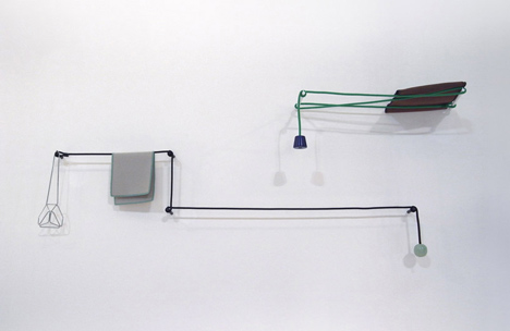 Towel Hanger by Hioomi Tahara