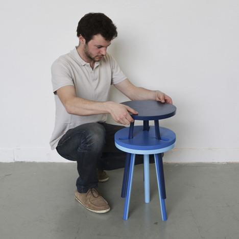 Modest Stool by Paul Menand