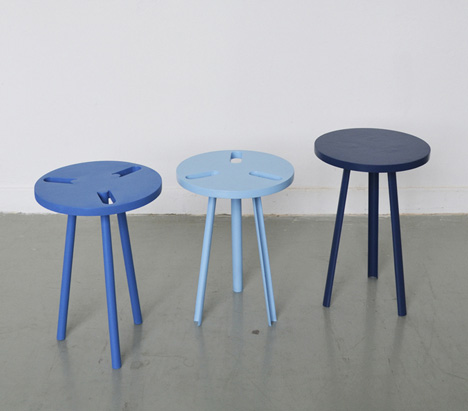 Modest Stool by Paul Menand