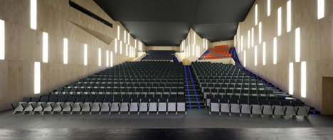 Municipal Auditorium of Teulada by Francisco Mangado