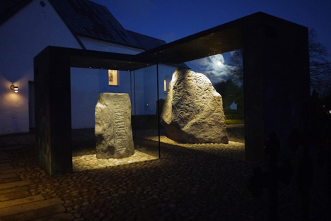 Covering of the Runic Stones in Jelling by NOBEL Arkitekter