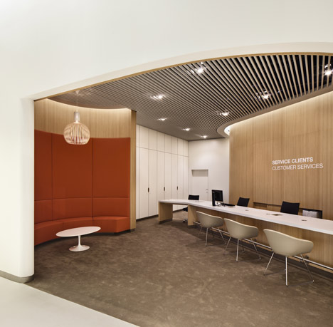 Air France Business Lounge by Noe Duchaufour Lawrance and Brandimage