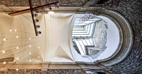 Auditorium in the Church of Saint Francis' Convent by David Closes