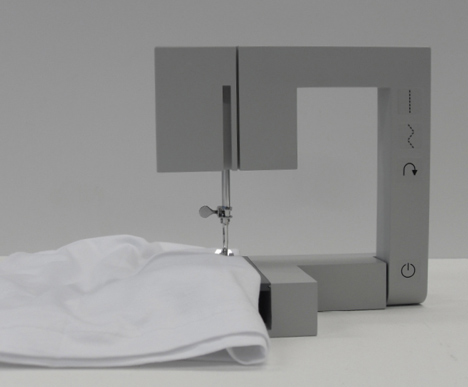 Foldable Sewing Machine by Richard Burrow