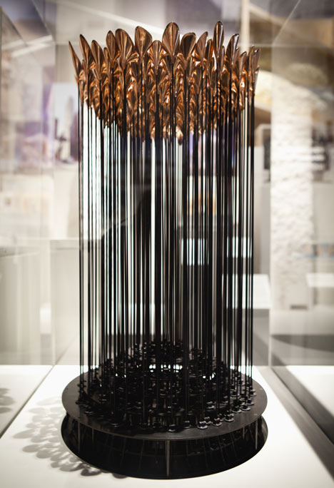 London 2012 Olympic Cauldron by Thomas Heatherwick: model, prototype and drawings