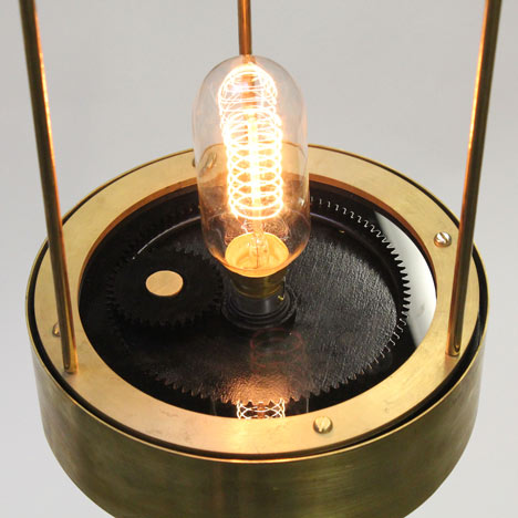 Orbit lamps by Raymond Paulson at New Designers