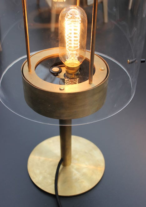 Orbit lamps by Raymond Paulson at New Designers