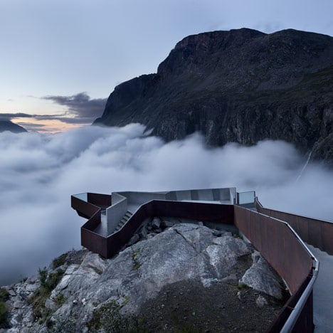 Trollstigen Tourist Route Project by Reiulf Ramstad Architects
