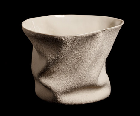 Drapery Vases by Kruskopf and Kuisma