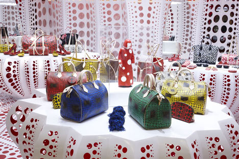 Louis Vuitton and Kusama concept store at Selfridges