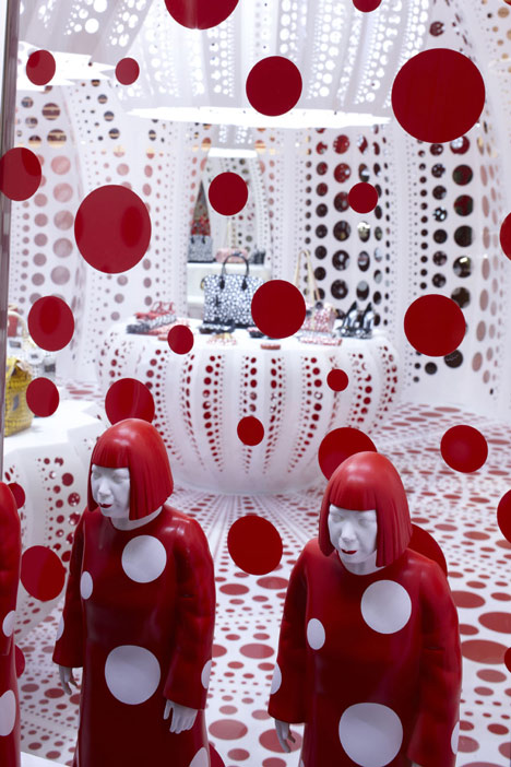 Louis Vuitton and Kusama concept store at Selfridges