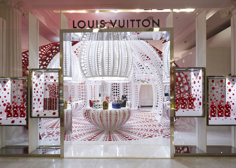 Louis Vuitton \u0026 Kusama concept store at 