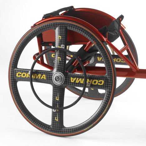 Paralympic design: Draft Mistral racing wheelchairs