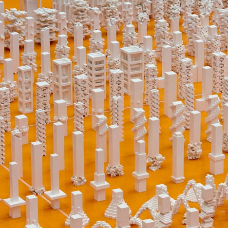 MVRDV's The Why Factory to show LEGO towers at Venice Architecture Biennale