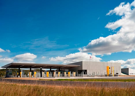 United States Land Port of Entry in Calais by Robert Siegel Architects