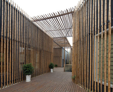 Bamboo Courtyard Teahouse by HWCD