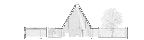 Funeral Chapel in Ingelheim Frei-Weinheim by Bayer & Strobel Architekten
