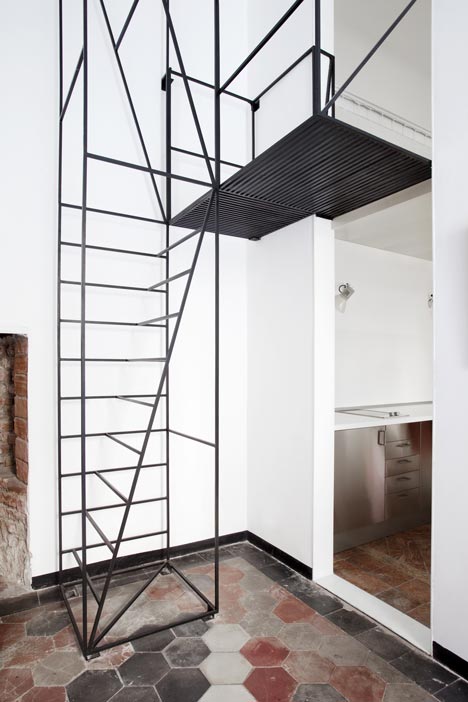 Metal Staircase by Francesco Librizzi Studio