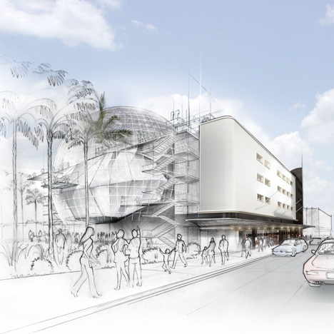 Academy Museum of Motion Pictures by Renzo Piano and Zoltan Pali
