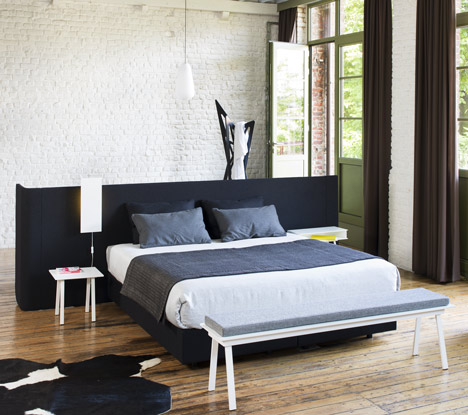 Area Bed by Alain Gilles for Magnitude