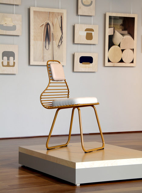 Chair 01 and Stool 01 by Daphna Laurens