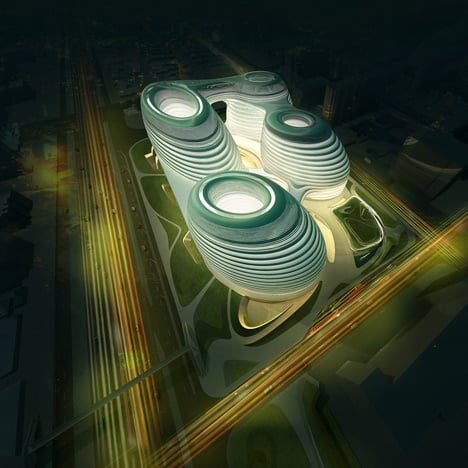 Galaxy Soho by Zaha Hadid Architects