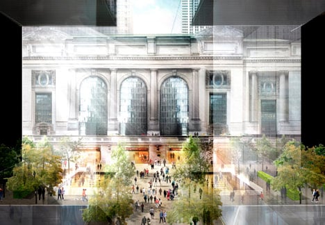 Grand Central Station Masterplan by Foster + Partners