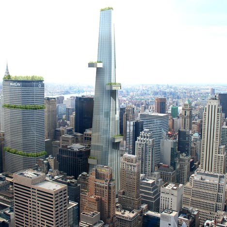 Third Grand Central Terminal proposal includes 380-metre skyscraper
