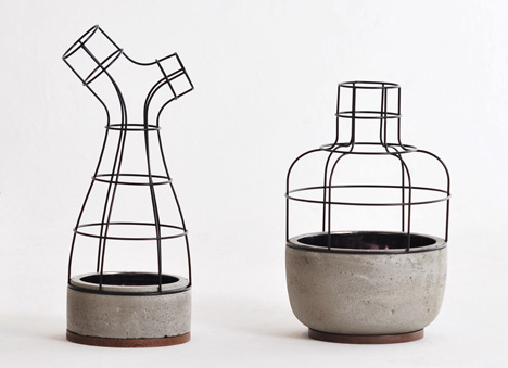V4 vases by Seung Yong Sung