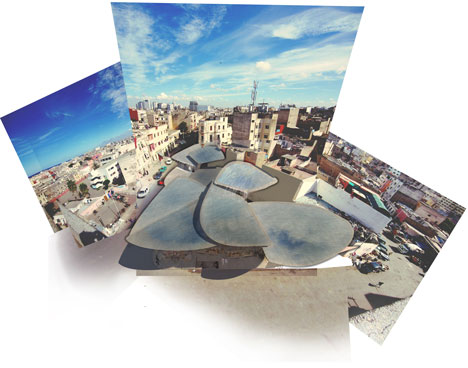 Casablanca Sustainable Market Square by TomDavid Architecten