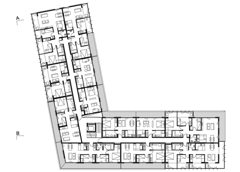 Hayrack Apartments by OFIS Arhitekti