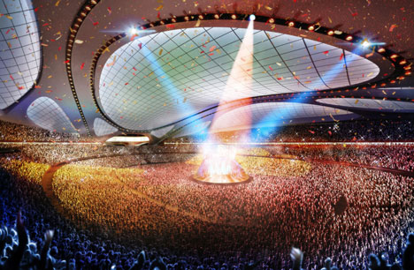 Japan National Stadium by Zaha Hadid Architects
