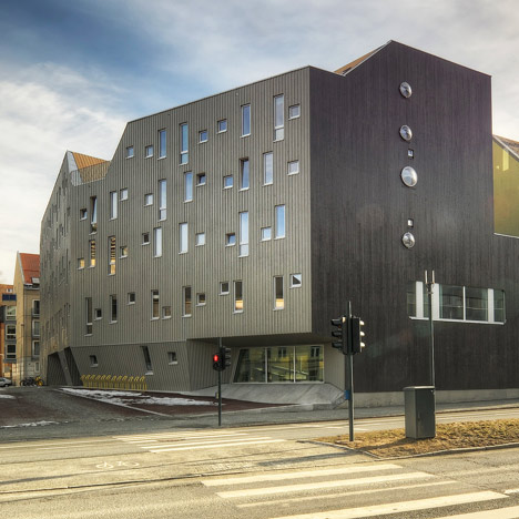 MySpace student housing in Trondheim by MEK Architects