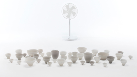 Shivering Bowls by Nendo