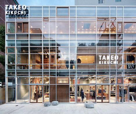 Takeo Kikuchi Shibuya by Schemata Architects