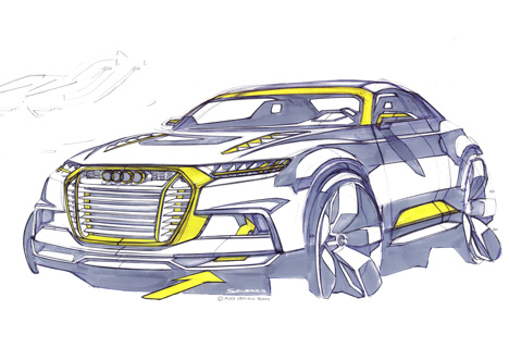 Audi's new design strategy and Crosslane Coupé