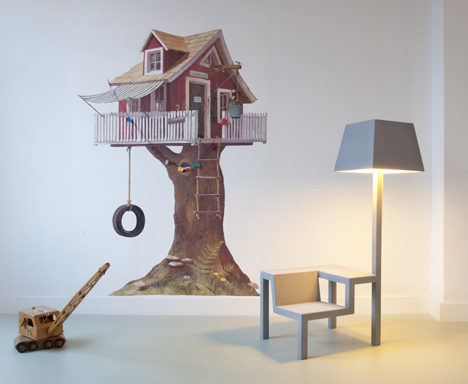 Little Triple Chair by Frederik Roijé